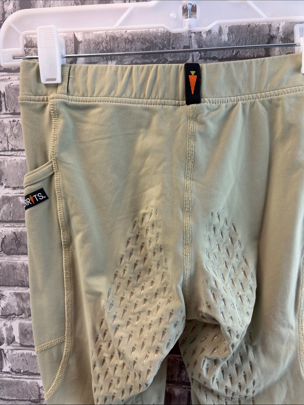 Kerrits Light olive‎  Grip-Panel Performance leggings